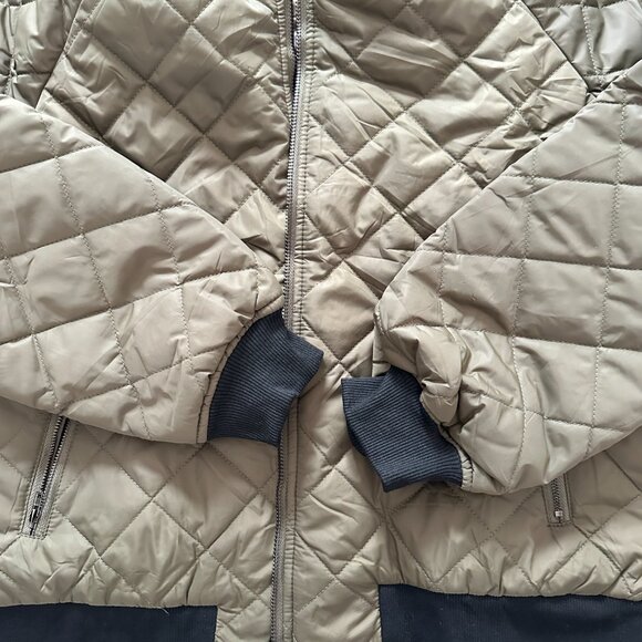 ZEAGOO | Women's Bomber Jacket Quilted Casual Zip Up w Pockets | Green | Size: L - Picture 6 of 11